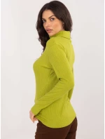Sveter LK SW 510184.01P limetkovo zelený