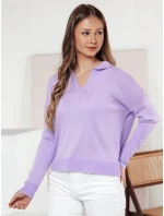 Dámsky nadrozmerný sveter VISTILLA heather FashionStreet MY2416
