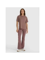 Dámske modalové tričko oversize 4F 4FRAW25TTSHF3408-82S