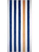 The One Towelling Plážový uterák „Stripe“ 48.1056 tmavomodrý/zlatý The One Towelling Plážový uterák „Stripe“ 48.1056 tmavomodrý/zlatý