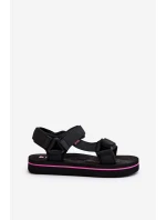 Damskie Sandały Na Platformie Lee Cooper LCW-24-05-2751L Czarne