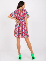 Šaty DHJ SK 9651.51 tmavo ružová