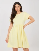 RV šaty SK 5672.03P svetložltá