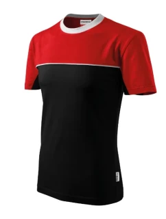 Tričko Colormix unisex čierne