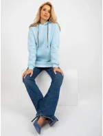 Dámska mikina FA BL 8151.06P svetlo modrá - FPrice Dámska mikina FA BL 8151.06P svetlo modrá - FPrice