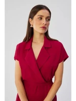Košeľové šaty S363 slivka - Stylove Košeľové šaty S363 slivka - Stylove
