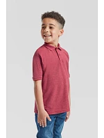 Fruit of the Loom Kids 65/35 Polo Detské piqué polo 16.3417 tmavomodrá