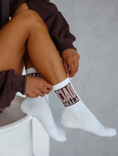 Skarpetki Damskie CIAO BELLA Białe