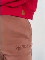 Tepláky NS DR NS26101.12 hnedé