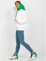 Mikina EM BL 696.68 bielo zelená