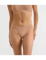 Dámske nohavičky ZERO Feel Pure High leg - BROWN - svetlohnedá 00CM - SLOGGI