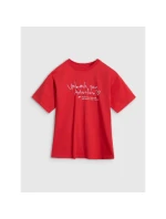 Dievčenské tričko s potlačou 4F 4FJRAW25TTSHF3188-62S