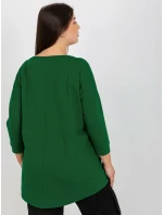 Blúzka VI BZ 2901.49P tmavo zelená