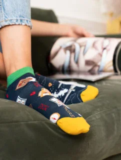 Ponožky Travels Low 034-A015 Dark Jeans - Viac