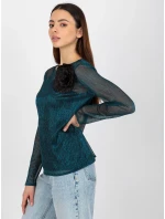 Dámska blúzka a top LK KMPL 506635.54P námornej - FPrice