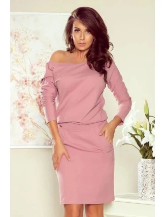 Dámske šaty 189-10 ružové - Numoco