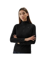 Fleecová mikina s kapucňou 4F F031 W 4FAW23UFLEF031 20S