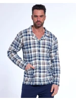 Cornette 114/77 dĺžka/r 3XL-5XL pyžamo na zips
