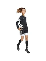 Detské tričko adidas Squadra 25 s dlhým rukávom čierno-biele JJ0047