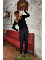 NEOBLU Germain Women Dámske nohavice 24.3779 deep black NEOBLU Germain Women Dámske nohavice 24.3779 deep black