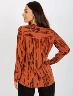 Blúzka D73771M11081A svetlo hnedá