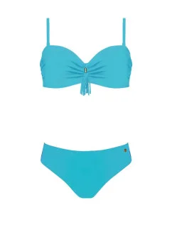 Dámske dvojdielne plavky Monaco 6 S730SN6-10a sv. modré - Self