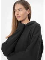 Dámska mikina H4Z22-BLD028 tmavo šedá - 4F