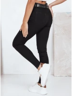 Dámske skinny džínsy čierne FashionStreet UY2754