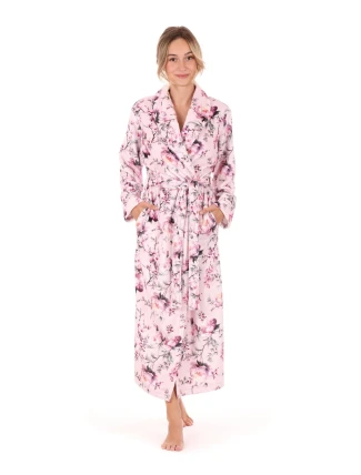 Dámsky župan Toya pink - Vestis