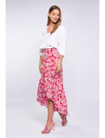 Monnari Midi sukne Midi sukne s kvetinovým vzorom Multi Pink