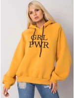 Mikina EM BL 651/3.39X tmavo žltá