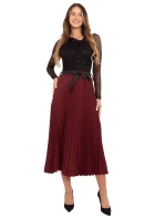 Sukňa MI SD 121402.59 bordová