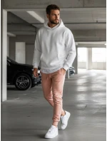 FashionStreet pánske ružové tepláky UX3452