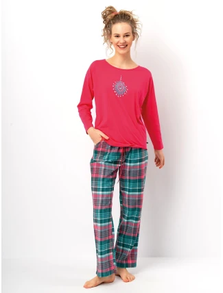 Kľúč LNS 420 B25 long/r M-2XL dámske pyžamo Kľúč LNS 420 B25 long/r M-2XL dámske pyžamo