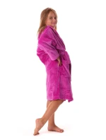 Detský župan Siena s kapucňou 9156 pink pearl - Vestis