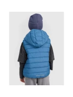 Chlapčenské páperové tričko bez rukávov so syntetickou výplňou 4F 4FJRAW25TVJAM324-32S