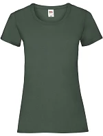 Fruit of the Loom Lady-Fit Valueweight T Dámske tričko 16.1372 fľašovo zelené