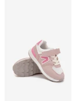 Detské športové tenisky so suchým zipsom Galisse pink Detské športové tenisky so suchým zipsom Galisse pink