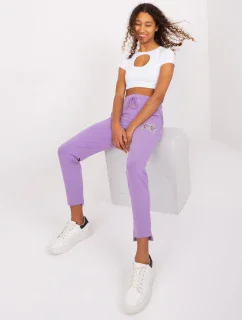 Tepláky RV DR 8835.10 fialových