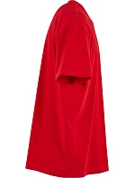 Build your Brand BY 102 Oversize tričko z hrubej bavlny 56.0102 city red