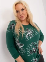 Blúzka RV BZ 9182.14 tmavozelená