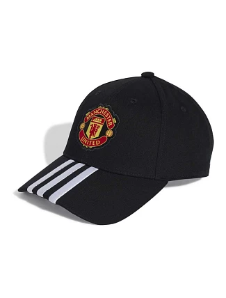 Čiapka Manchester United JV5899 čierna - Adidas Čiapka Manchester United JV5899 čierna - Adidas