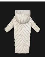 Zimná bunda pre netopiere v ecru farbe (P3-6026-12)