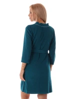 dámsky krátky župan Bari kimono Petrol