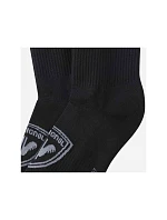 Lyžiarske ponožky ROSSIGNOL Waterfall Socks, čierne Lyžiarske ponožky ROSSIGNOL Waterfall Socks, čierne