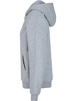 Build your Brand BY 290 Dámska mikina s kapucou z hrubej bavlny „Fluffy“ 56.0290 heather grey Build your Brand BY 290 Dámska mikina s kapucou z hrubej bavlny „Fluffy“ 56.0290 heather grey