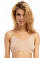 Dámsky športový top Bamboo Bralette beige - JULIMEX