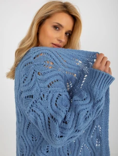 Kardigán BA SW 3021.00P modrý