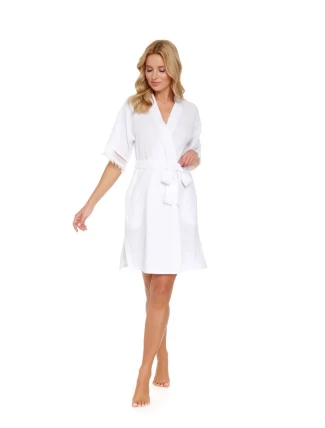 Dámsky župan SWW.5106 biely - Doctor nap