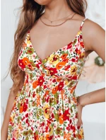 FLOWMISS biele kvetinové maxi šaty FashionStreet EY2629 FLOWMISS biele kvetinové maxi šaty FashionStreet EY2629